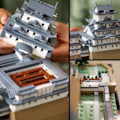 Miniatyrbild 4 av 6: LEGO® Architecture 21060 Himeji Castle modellbyggsats för vuxna fans av japansk kultur Flerfärgad