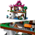 Miniatyrbillede 3 af 6: LEGO 21183 Minecraft træningslejr, legetøj med ninjafigurer, skelet, med hus, gave til drenge og piger fra 8 år og opefter Flerfärgad