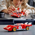 Miniatyrbillede 5 af 6: LEGO® 76906 Speed Champions 1970 Ferrari 512 M model racerbil, byggelegetøj til børn Flerfärgad