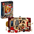 Miniatyrbild 1 av 6: LEGO® Harry Potter 76409 Gryffindor husvapen, leksak med 3 minifigurer, Hogwarts slott Vit