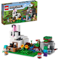 Miniatyrbild 1 av 6: LEGO 21181 Minecraft The Rabbit Ranch, leksak, med husdjur, zombie, TNT minifigurer, pojkar och flickor från 8 år och uppåt Flerfärgad