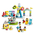 Pikkukuva 2 / 4: LEGO® 10956 DUPLO® Townin huvipuiston lasten lelu 2+ vuotta junan, karusellin ja maailmanpyörän kanssa Flerfärgad