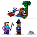 Pikkukuva 4 / 6: LEGO® Minecraft 21248 kurpitsafarmi, kotilelu Steven ja noidan minihahmoilla Flerfärgad