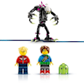 Miniatyrbillede 4 af 6: LEGO® DREAMZzz 71455 Burmonsteret, legetøj med Z-Blob-minifigurer i minifly eller flyvende motorcykel Svart