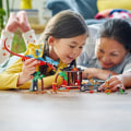 Pikkukuva 5 / 6: LEGO® NINJAGO 71759 Ninja-lohikäärmetemppeli, lelu- ja minihahmosetti ja moottoripyörä Flerfärgad
