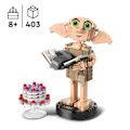 Miniatyrbillede 2 af 6: LEGO® Harry Potter 76421 Dobby the House Elf, figurlegetøj, gave Flerfärgad