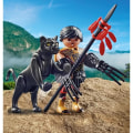 Pikkukuva 2 / 4: PLAYMOBIL - 70878 - Taistelija pantterin kanssa - Monivärinen - 9 kpl - Lapsi - 4 vuotta ja vanhempi Flerfärgad