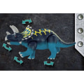 Pikkukuva 5 / 6: PLAYMOBIL - 70627 - Dino Rise - Triceratops ja Soldiers - Dinosaurus ammusten ja verkkotykkien kanssa - 40 kpl Svart