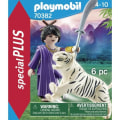 Miniatyrbillede 4 af 5: Special Plus Ninja-kæmper og tiger Flerfärgad