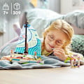 Pikkukuva 5 / 6: LEGO 41716 Friends Stephanien meriseikkailu, vene- ja droonilelu, matkustaminen mininukkejen kanssa, 7-vuotiaat ja sitä vanhemmat lapset Flerfärgad