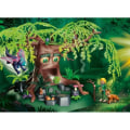 Pikkukuva 5 / 6: PLAYMOBIL - 70801 - AYUMA - Viisauden puu - Figuriini, eläimet ja taikapuu Flerfärgad