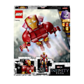 Pikkukuva 6 / 6: LEGO 76206 Marvel Iron Man nivelpanssari, Avengers-lelu, Iron Man -hahmo, Age of Ultron -elokuva, Infinity, lapset 9 vuotta Flerfärgad