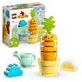 Pikkukuva 1 / 6: LEGO® DUPLO Ensimmäinen 10981 kasvava porkkana, pinottava lelu 1,5-vuotiaille ja sitä vanhemmille vauvoille Flerfärgad
