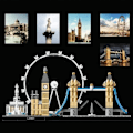 Miniatyrbillede 3 af 4: LEGO® Architecture 21034 - London - 468 dele - Fra 12 år og opefter - Blandet - Brun kastanj