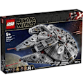 Miniatyrbillede 6 af 6: LEGO® Star Wars 75257 Millennium Falcon, bygbart modelsæt med minifigurer Flerfärgad