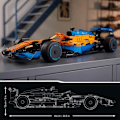 Miniatyrbillede 3 af 6: LEGO® 42141 Technic McLaren Formel 1 2022 racerbil, F1 skalamodel, byggesæt, modelsæt til voksne Flerfärgad