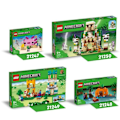 Miniatyrbillede 5 af 6: LEGO® Minecraft 21248 Græskarfarm, Huslegetøj med Steve og Witch Minifigurer Flerfärgad