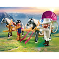 Miniatyrbillede 6 af 6: PLAYMOBIL 70449 Vogn og kongepar, Prinsesser, 60 stk., Fra 4 år Gul