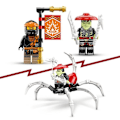 Miniatyrbillede 5 af 6: LEGO® NINJAGO 71782 Coles Jorddrage – Evolution, legetøj med 2 minifigurer Vit