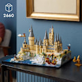 Miniatyrbillede 2 af 6: LEGO® Harry Potter 76419 Hogwarts slot og grunde, bygbart modelsæt til voksne, inklusive ikoniske steder Flerfärgad