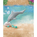 Miniatyrbillede 2 af 3: Byggespil - Playmobil - BABY DOLPHIN WILTOPIA - 7 stykker - Oplev Wiltopia-dyrene Flerfärgad