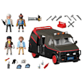 Pikkukuva 2 / 5: PLAYMOBIL 70750 All-Risks Agency pakettiauto, Klassiset autot, Aikuinen, Keräilijän auto Flerfärgad