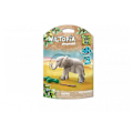Miniatyrbillede 1 af 2: Byggespil - PLAYMOBIL - Wiltopia Elephant - Grå - Barn - Fra 4 år