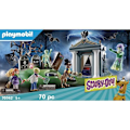 Pikkukuva 3 / 3: PLAYMOBIL - SCOOBY-DOO! Tarinoita hautausmaalla - 3 hahmoa - taikaarkku - tarvikkeet Blå
