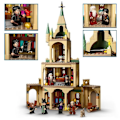 Pikkukuva 3 / 6: LEGO 76402 Harry Potter Tylypahka: Dumbledoren toimisto, linnalelu, lajitteluhattu ja gryffindormiekka, lapset 8 vuotta Flerfärgad