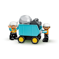 Miniatyrbillede 3 af 4: LEGO® 10931 DUPLO lastbil og graver, legetøj til entreprenørmaskiner til børn fra 2 år og opefter Flerfärgad