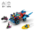 Miniatyrbild 2 av 6: LEGO® DREAMZzz 71458 Krokodilbilen, 2-i-1 leksaksbil, monstertruck Flerfärgad