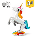 Miniatyrbillede 3 af 6: LEGO® Creator 3-i-1 31140 Den magiske enhjørning, søhest og påfuglelegetøj, dyreminifigurer Flerfärgad
