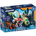 Pikkukuva 1 / 6: PLAYMOBIL 71083 Dragons Panache & Alex, Irrotettava lohikäärmehahmo, Dragons: The Nine Kingdoms, 14 osaa, 4-vuotiaat ja sitä vanhemmat Flerfärgad