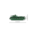 Miniatyrbillede 4 af 6: Modelsæt - COBI - 2990 - VICKERS A1E1 INDEPENDENT - Plast - Til at samle selv - Grøn