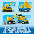 Miniatyrbillede 5 af 6: LEGO® City 60391 entreprenørbiler og vragkuglekran, entreprenørmaskinelegetøj Flerfärgad