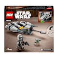 Pikkukuva 6 / 6: LEGO® Star Wars 75363 Mandalorian N-1 Fighter Microfighter, Boba Fettin kirja -lelu Yoda-vauvahahmolla Vit