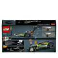 Pikkukuva 2 / 4: LEGO® Technic 42103 Dragster, kilpa-auto, ajoneuvo, rakennuslelu 7-vuotiaille ja sitä vanhemmille pojille ja tytöille Flerfärgad