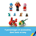 Pikkukuva 4 / 6: LEGO® Sonic the Hedgehog 76994 Sonic and the Green Hill Zone Looping Challenge, lasten lelu 9 hahmolla Flerfärgad