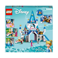 Miniatyrbillede 6 af 6: LEGO Disney Princess - Askepot og Prince Charming's Castle - Legetøj fra 5 år - 365 stykker Flerfärgad
