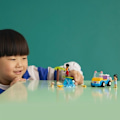 Pikkukuva 6 / 6: LEGO® Friends 41725 Beach Buggy Day, lelu auton kanssa, surffailu ja mininukkeja Flerfärgad