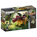 Pikkukuva 1 / 6: PLAYMOBIL - Dino Rise - Triceratops ja sotilaat - Mixed - 5 vuotta - 37 kpl Flerfärgad