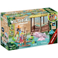 Miniatyrbillede 1 af 6: PLAYMOBIL - 71143 - Wiltopia - Pagajer og lyserøde delfiner Flerfärgad