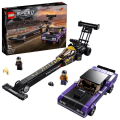 Miniatyrbillede 1 af 4: LEGO® 76904 Speed Champions Sæt Mopar Dodge//SRT Top Fuel Dragster & 1970 Dodge Challenger T/A Lila