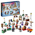 Miniatyrbillede 1 af 6: LEGO® Harry Potter 76418 Adventskalenderen 2023 med 24 gaver inklusive 6 Hogsmeade Village-minifigurer, julegave Flerfärgad