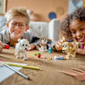Pikkukuva 6 / 6: LEGO® Creator 3-in-1 31137 ihastuttavat koirat, mäyräkoira, mopsi, villakoiran minihahmot, 7-vuotiaat ja sitä vanhemmat lapset Flerfärgad