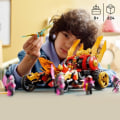 Miniatyrbillede 5 af 6: LEGO® NINJAGO 71773 Kais gyldne drage terrængående billegetøj til børn Guld