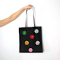 Miniatyrbillede 4 af 5: 39 stk. blomstrede broderede strygemærker Sommerfugl Daisy Applikation Dekoration Sy mærker til tøj tasker huer jakker hat Jean