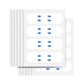 Ansigts tape til midlertidigt ansigtsløft - 60 stk Transparent Transparent