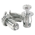 Miniatyrbilde 1 av 5: 15 stk M4 M5 M6 M8 Blomsterbolter Muttere Jack Muttere Bil Metallskrue For Hul Vegg Jern Skinn Blomsterbolter Ekspansjon Lykt 15pcs M8