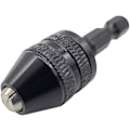 Pikkukuva 1 / 5: Pikakiinnitysistukka kuusiokantakiinnityksellä 0.3-3MM, 1/4\" Musta Black one size